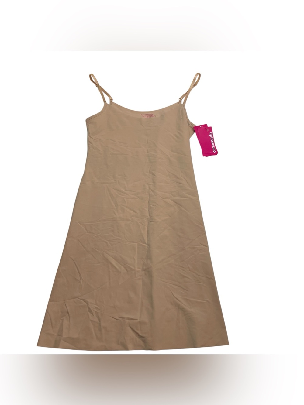 Commando Classic Mini Cami Slip Beige Small / Medium New NWT